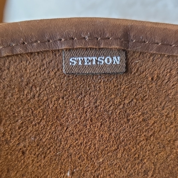 Stetson Roxbury Shapeable Leather Cowboy Western Hat - Picture 5 of 13